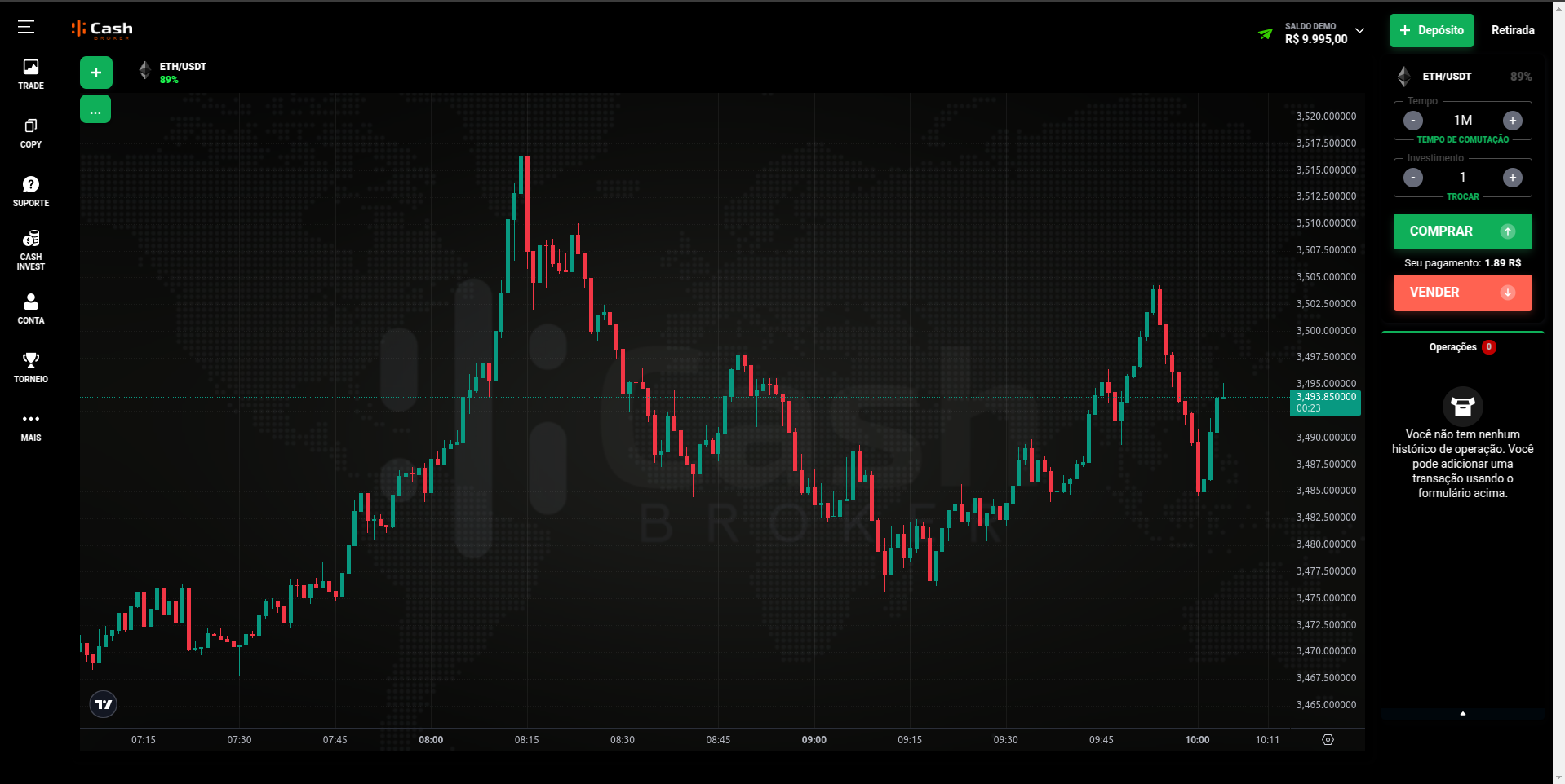 Cash Broker Trading Room